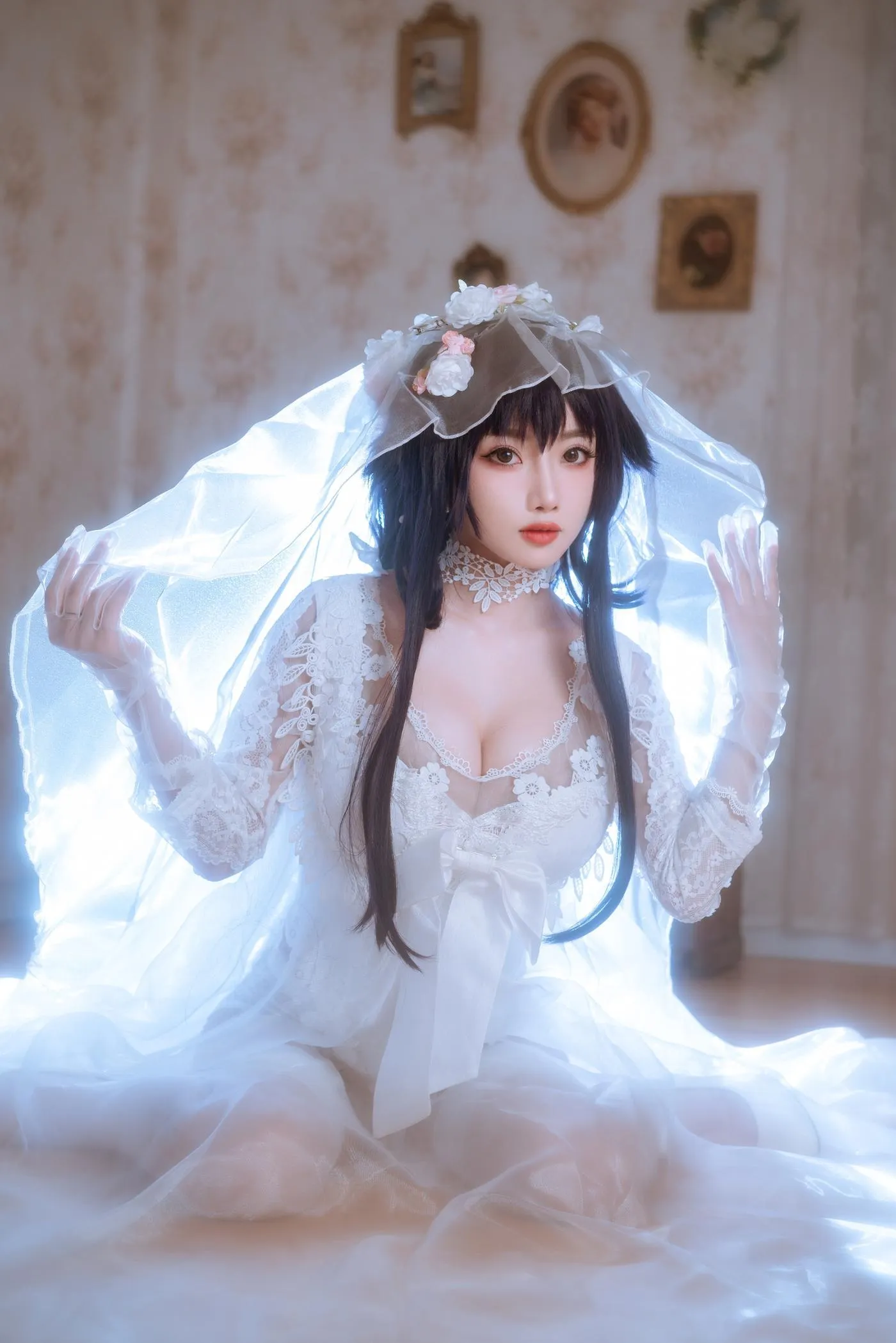 鬼畜瑶在不在w – NO.51 57婚纱 [35P]插图4